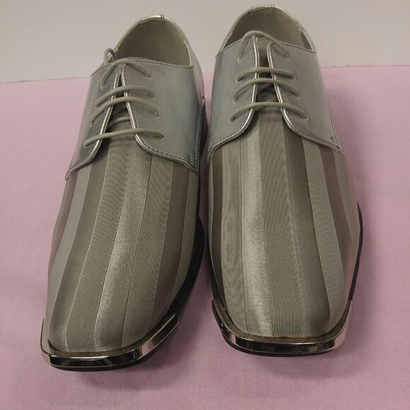 MEN\'S VIOTTI STRIPED PATENT TUXEDO OXFORD main image 6
